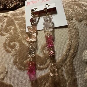 Betsy Johnson gummy bear earrings